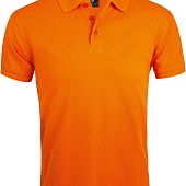 Рубашка поло мужская PRIME MEN 200 оранжевая - фото
