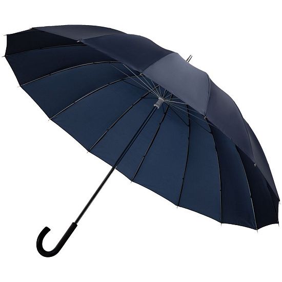 Зонт-трость Hit Golf, темно-синий - подробное фото