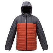 Куртка мужская Outdoor, серая с оранжевым - фото