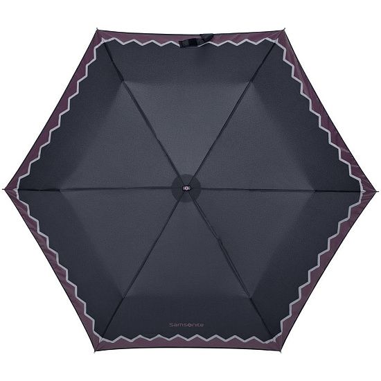 Зонт складной C Collection, темно-синий - подробное фото