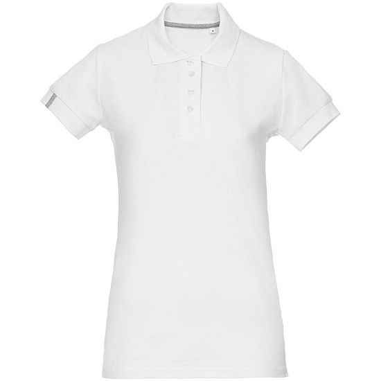 Рубашка поло женская Virma Premium Lady, белая - подробное фото