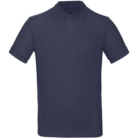 Рубашка поло мужская Inspire, темно-синяя - подробное фото