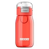 Детская бутылка для воды Zoku, красная - фото