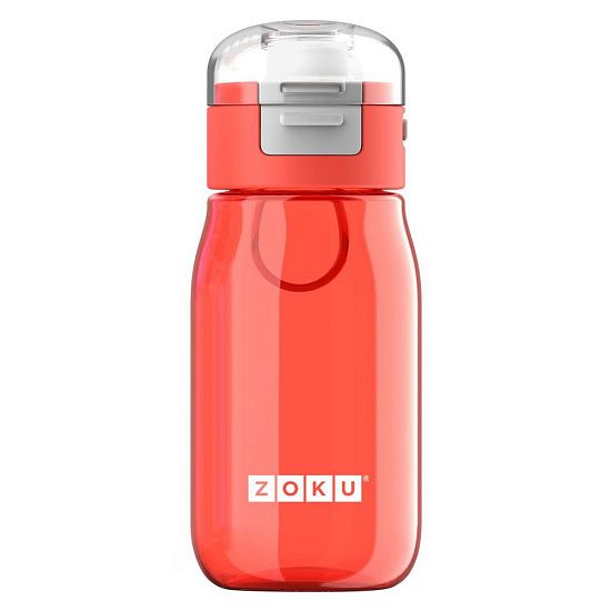 Детская бутылка для воды Zoku, красная - подробное фото