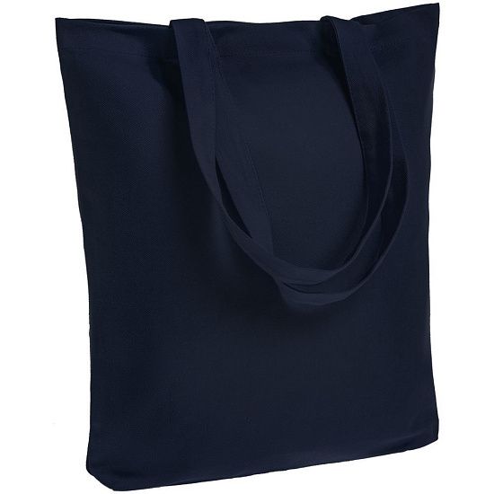 Холщовая сумка Avoska, темно-синяя - подробное фото