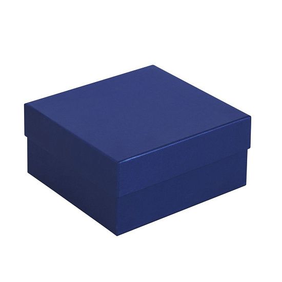 Коробка Satin, малая, синяя - подробное фото