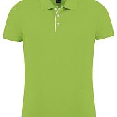 Рубашка поло мужская PERFORMER MEN 180 зеленое яблоко - фото