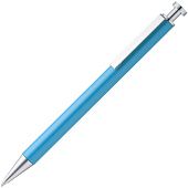 Ручка шариковая Attribute, голубая - фото