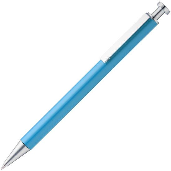 Ручка шариковая Attribute, голубая - подробное фото