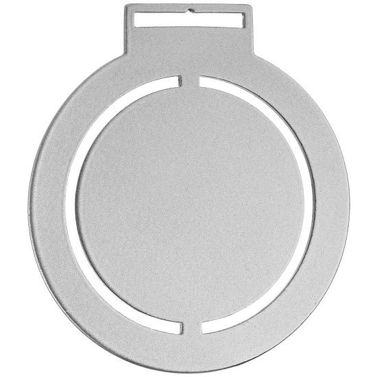Медаль Steel Rond, серебристая - подробное фото