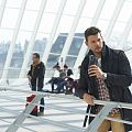 Термостакан Contigo West Loop, вакуумный, матовый черный