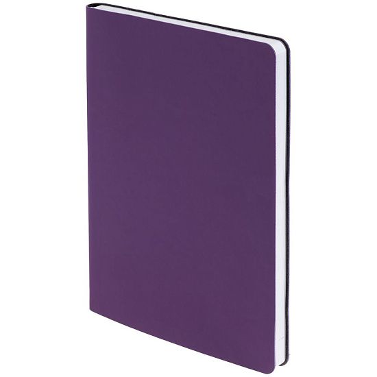 Ежедневник Flex Shall, недатированный, фиолетовый, с белой бумагой - подробное фото