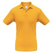 Рубашка поло Safran желтая - фото