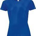 Футболка женская SPORTY WOMEN 140, ярко-синяя