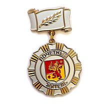 Медаль Почетный Житель Левашово - фото