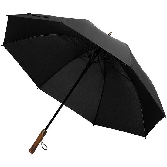 Зонт-трость Represent, черный - подробное фото
