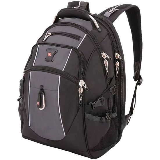 Рюкзак для ноутбука Swissgear Dobby, черный с серым - подробное фото