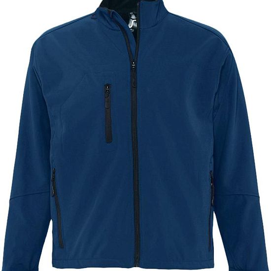 Куртка мужская на молнии RELAX 340, темно-синяя - подробное фото