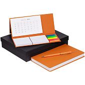 Набор Grade с календарем, оранжевый - фото