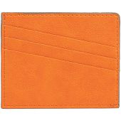 Чехол для карточек Petrus, оранжевый - фото