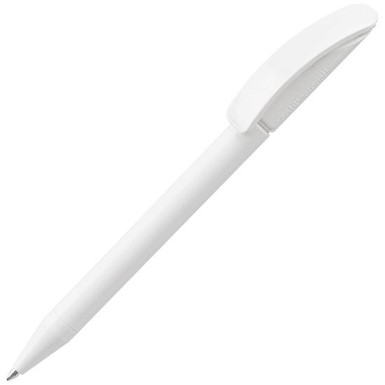 Ручка шариковая Prodir DS3 TPP Antibacterial, белая - подробное фото