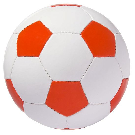 Мяч футбольный Street, бело-красный - подробное фото