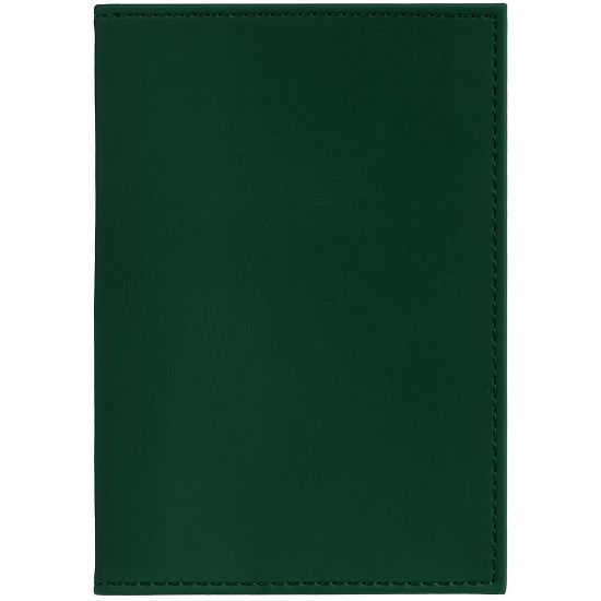 Обложка для паспорта Shall, зеленая - подробное фото