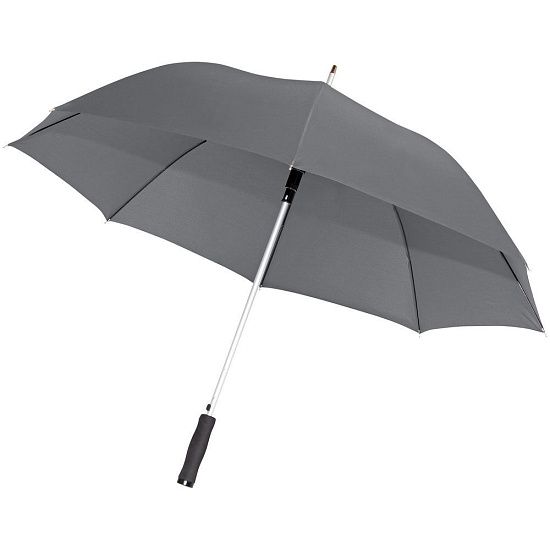 Зонт-трость Alu Golf AC, серый - подробное фото