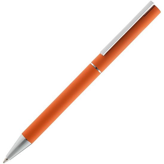 Ручка шариковая Blade Soft Touch, оранжевая - подробное фото