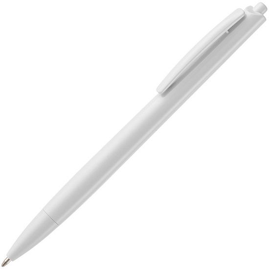 Ручка шариковая Tick, белая - подробное фото