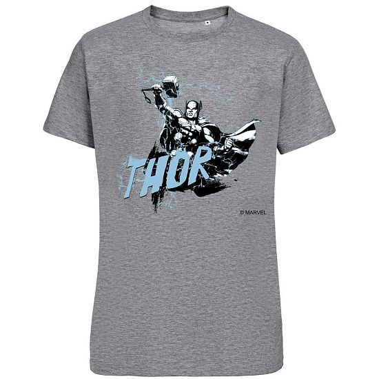 Футболка Thor, серый меланж - подробное фото