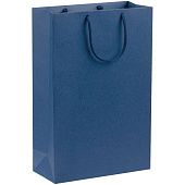 Пакет бумажный Porta M, синий - фото