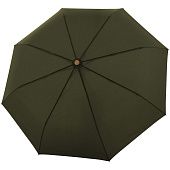 Зонт складной Nature Magic, зеленый - фото