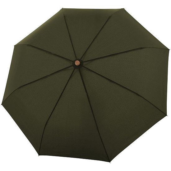 Зонт складной Nature Magic, зеленый - подробное фото
