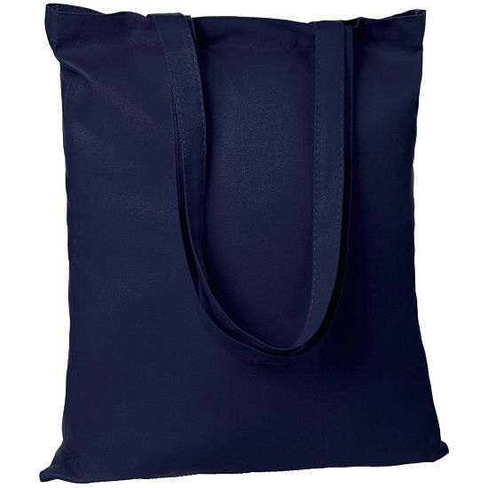 Холщовая сумка Countryside, темно-синяя - подробное фото