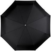 Складной зонт Alu Drop S Golf, 3 сложения, автомат, черный - фото