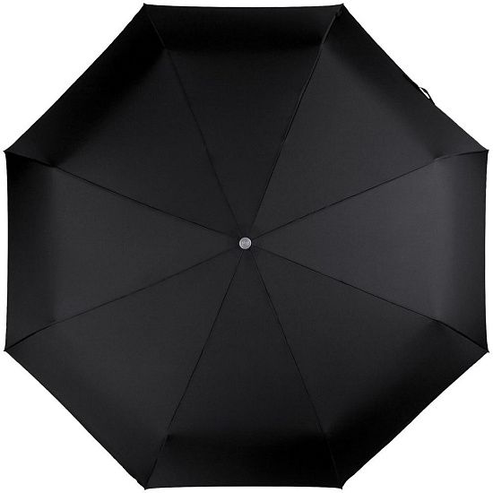 Складной зонт Alu Drop S Golf, 3 сложения, автомат, черный - подробное фото