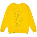 Свитшот с вышивкой Mickey Mouse, желтый