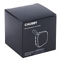 Беспроводная колонка Chubby, серая с красным