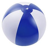 Надувной пляжный мяч Jumper, синий с белым - фото