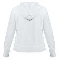 Толстовка женская Hooded Full Zip белая