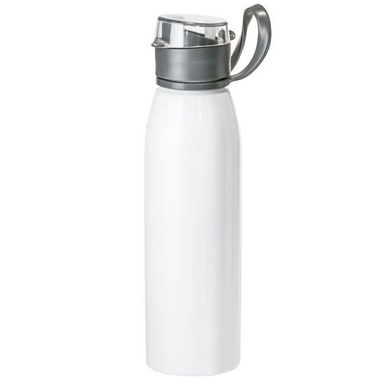 Спортивная бутылка для воды Korver, белая - подробное фото