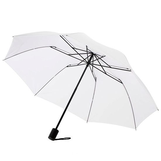 Зонт складной Rain Spell, белый - подробное фото