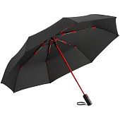 Зонт складной AOC Colorline, красный - фото