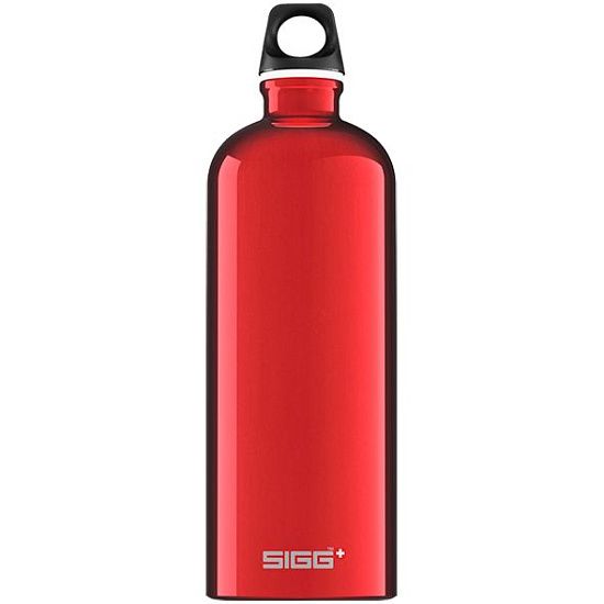 Бутылка для воды Traveller 1000, красная - подробное фото