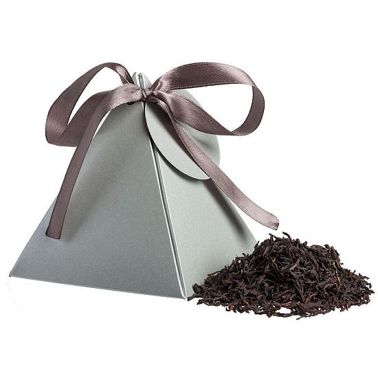 Чай Breakfast Tea в пирамидке, серебристый - подробное фото