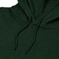 Толстовка с капюшоном унисекс Hoodie, темно-зеленая