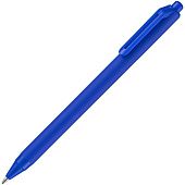 Ручка шариковая Cursive Soft Touch, синяя - фото
