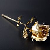 Сувенир «Золотая роза» - фото