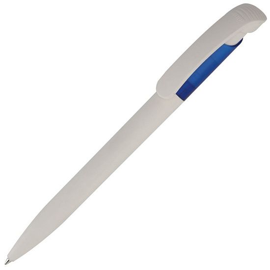 Ручка шариковая Bio-Pen, белая с синим - подробное фото